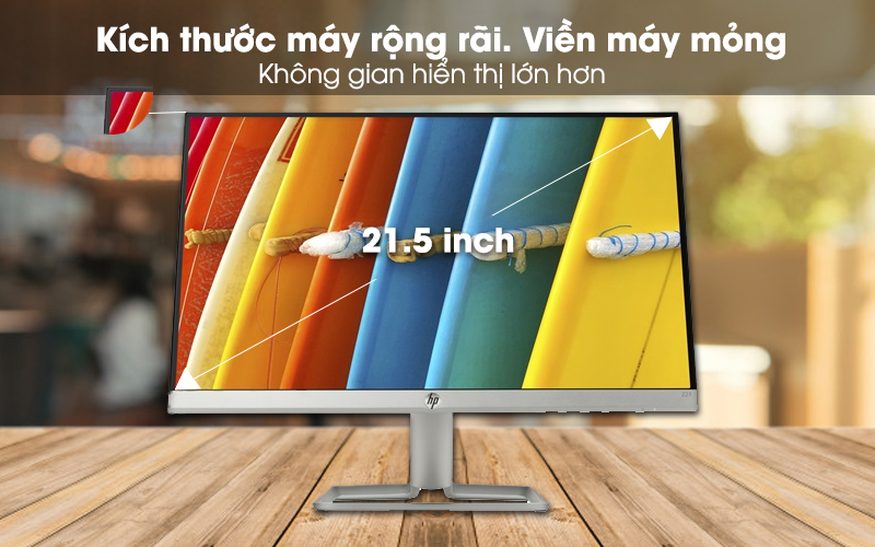 Kích thuớc của màn hình LCD HP 22F