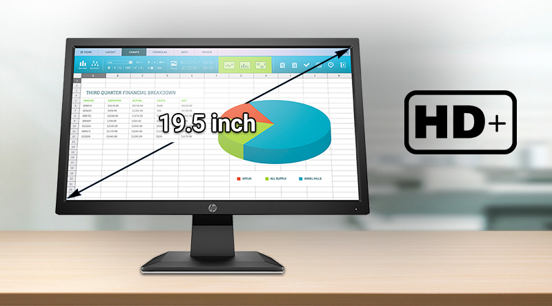 LCD HP P204 19.5 inch HD+ (5RD65AA)