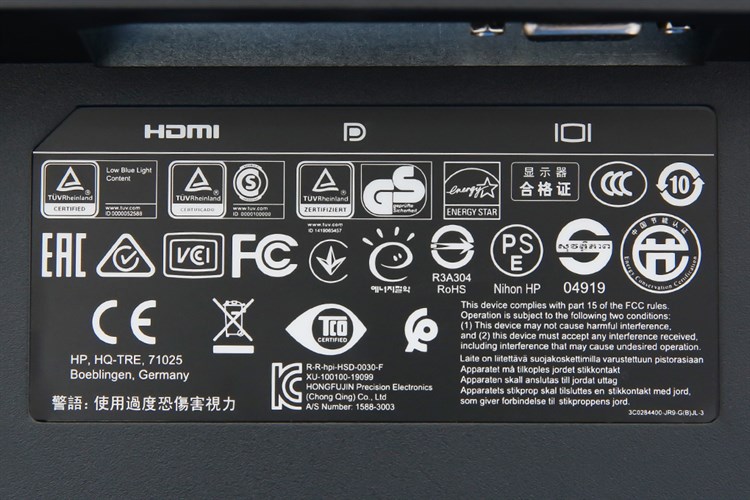 LCD HP P204 19.5 inch HD+ (5RD65AA) Màu Đen