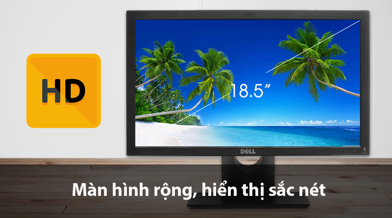 Màn hình LCD Dell 18.5 inch HD (E1916HV)