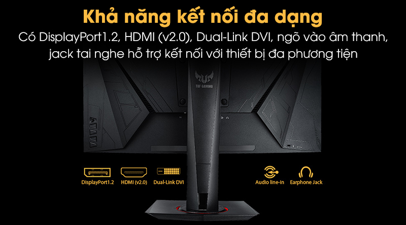 Màn hình Asus TUF Gaming VG27VQ 27 inch Full HD/165 Hz/1ms MPRT