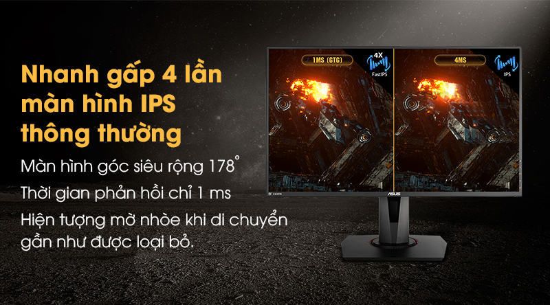 Asus LCD TUF Gaming 27 inch Full HD 280Hz 1ms (VG279QM)