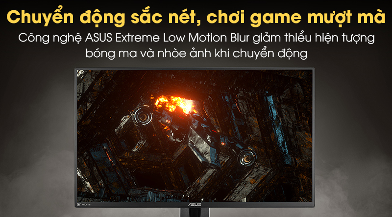 LCD ASUS TUF Gaming (VG259QM) | Công nghệ ASUS Extreme Low Motion Blur 