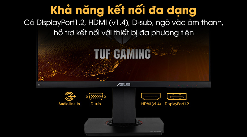 Asus LCD TUF Gaming 23.8 inch Full HD 144Hz 1ms (VG249Q)