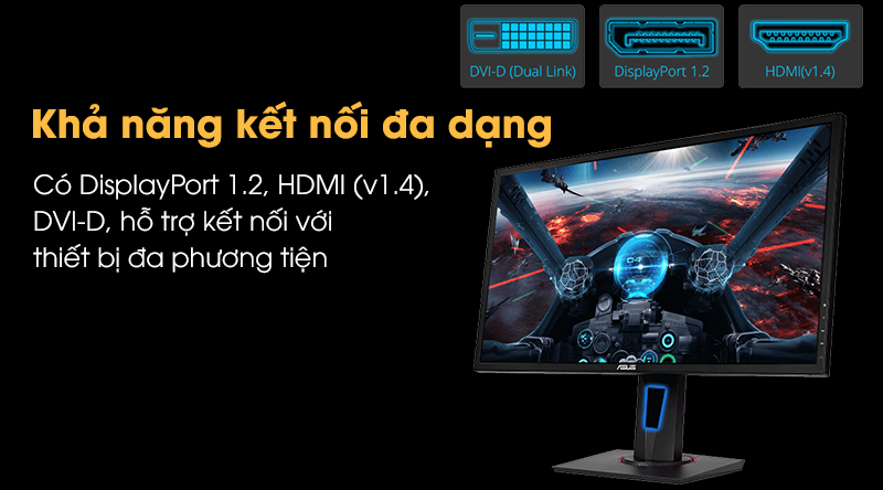 ASUS LCD Gaming 24 inch Full HD 0.5ms 165Hz (VG248QG)