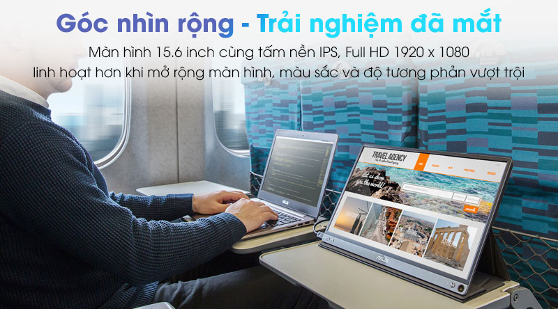 Màn hình di động Asus ZenScreen GO MB16AHP 15.6 inch FHD/60Hz/5ms/Pen/TypeC/MicroHDMI