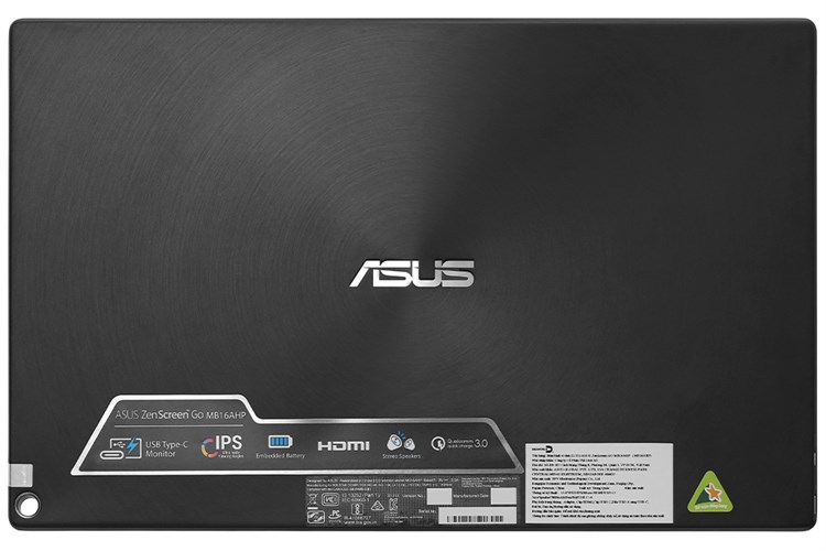 Màn hình di động Asus ZenScreen GO MB16AHP 15.6 inch FHD/60Hz/5ms/Pen/TypeC/MicroHDMI Màu Đen