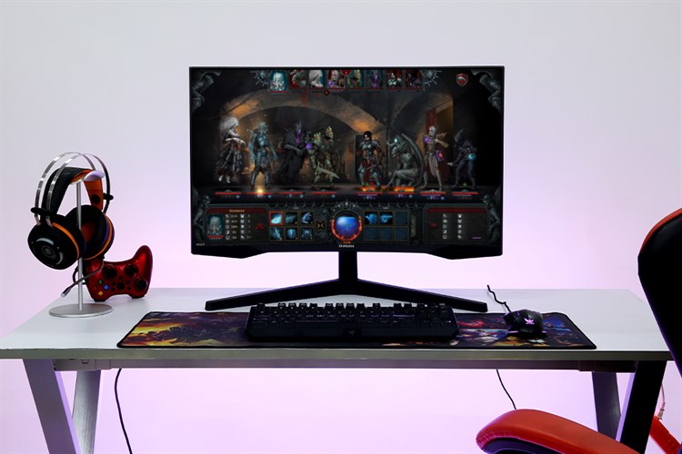 Samsung LCD Gaming 27 inch WQHD (LC27G55TQWEXXV) Màu Đen