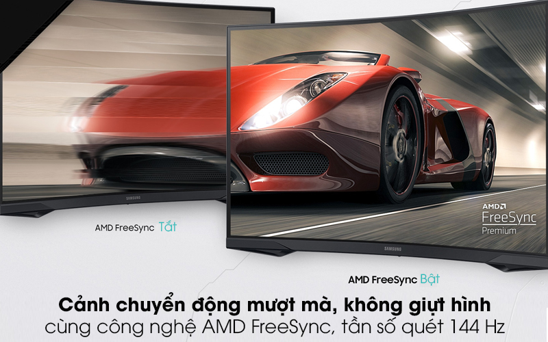 Màn hình máy tính LCD Samsung Gaming 32 inch WQHD 144Hz 1Màn hình máy tính LCD Samsung Gaming 32 inch WQHD 144Hz 1ms/HDR10 (LC32G55TQWEXXV) - AMD FreeSyncms/HDR10 (LC32G55TQWEXXV) - AMD FreeSync