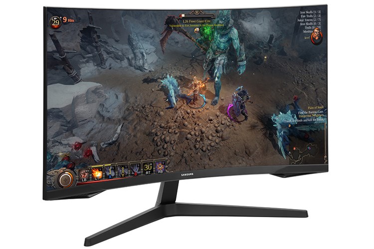 Samsung LCD Gaming 32 inch WQHD 144Hz 1ms (LC32G55TQWEXXV) Màu Đen