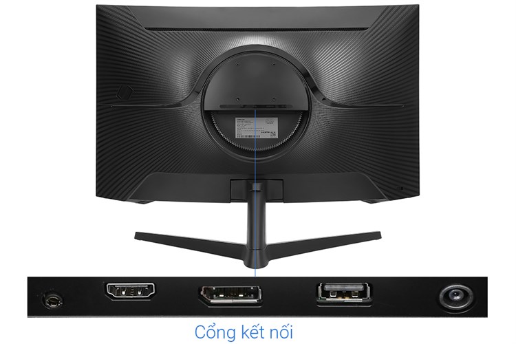 Samsung LCD Gaming 32 inch WQHD 144Hz 1ms (LC32G55TQWEXXV) Màu Đen