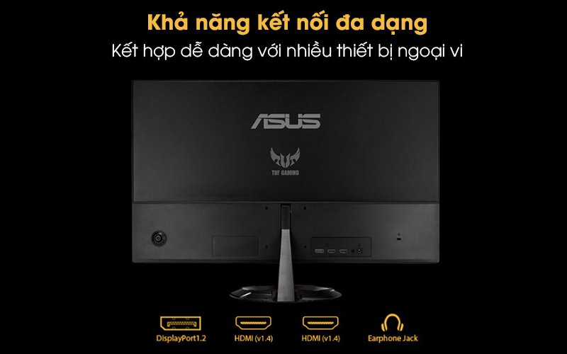 LCD ASUS TUF Gaming VG249Q1R 23.8 inch Full HD 165Hz 1ms