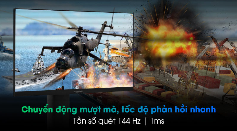 ViewSonic LCD Gaming XG2405 24 inch Full HD 144Hz 1ms