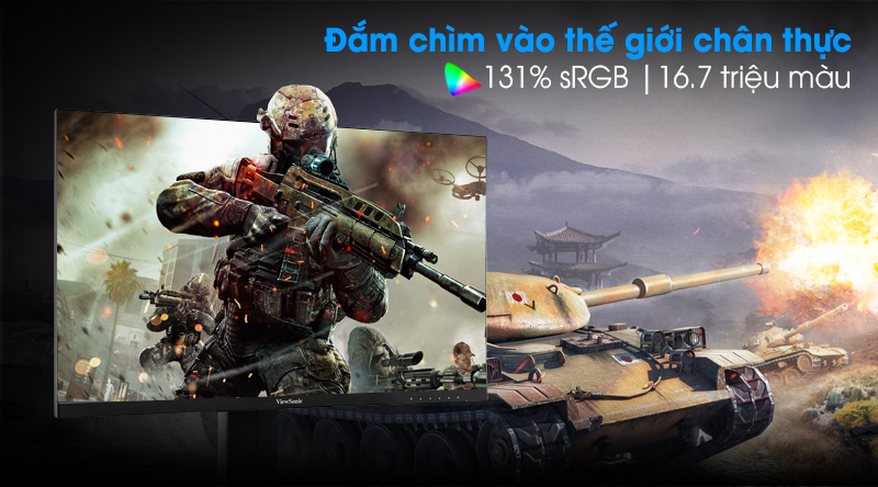 Màn hình ViewSonic Gaming XG2705 27 inch 2K/144Hz/1ms