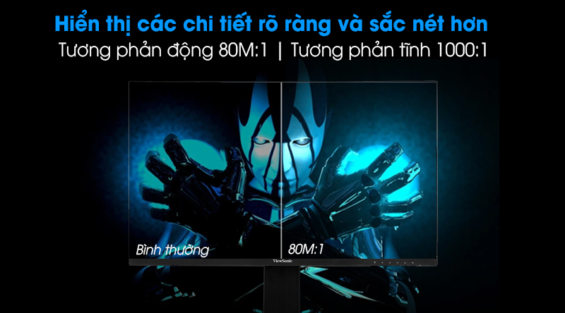 Màn hình ViewSonic Gaming XG2705 27 inch 2K/144Hz/1ms