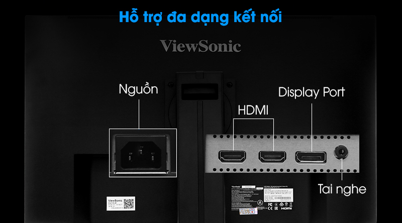 Viewsonic LCD Gaming XG2705 27 inch 2K 144Hz 1ms - Cổng kết nối