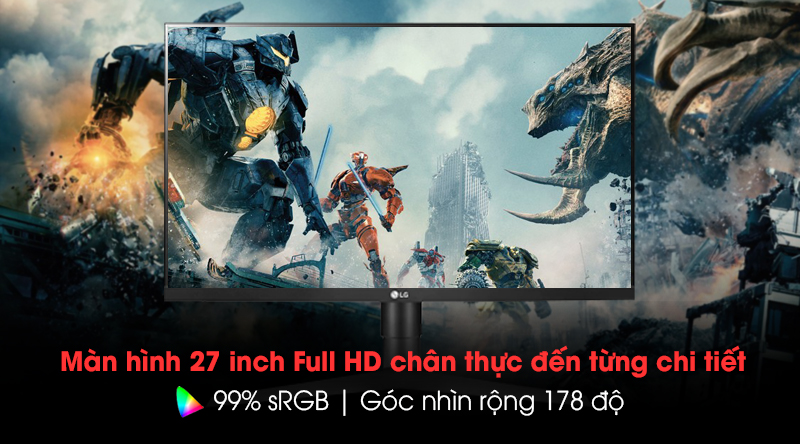 Màn hình LG Gaming UltraGear 27GL650F-B.ATV 27 inch FHD/144Hz/1ms