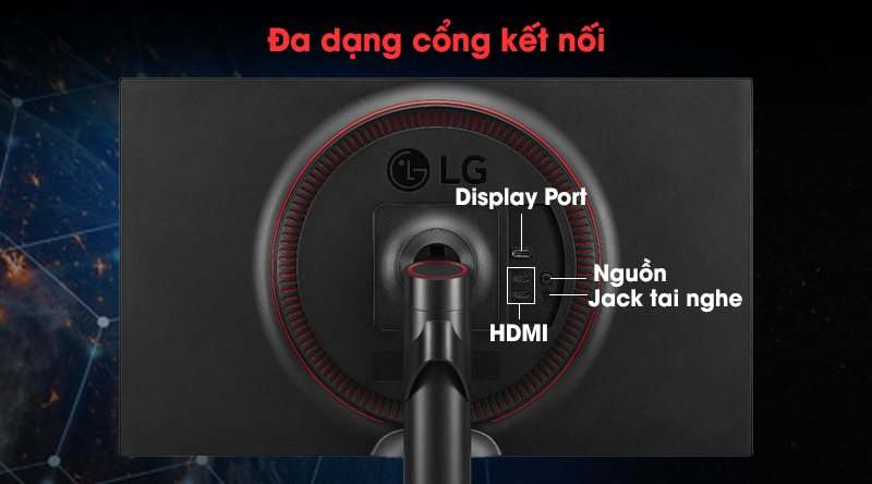 Màn hình LG Gaming UltraGear 27GL650F-B.ATV 27 inch FHD/144Hz/1ms