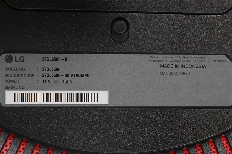 Màn hình LG Gaming UltraGear 27GL650F-B.ATV 27 inch FHD/144Hz/1ms Màu Đen