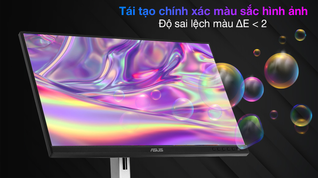Asus LCD ProArt PA278CV 27 inch 2K 75Hz 5ms - Độ sai lệch màu