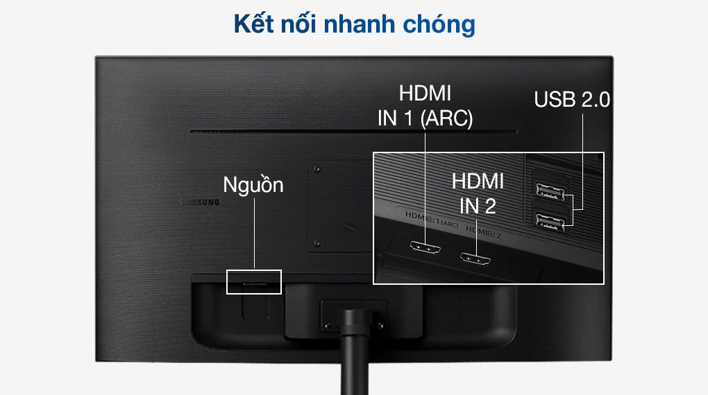Màn hình thông minh Samsung Smart Monitor M5 32 inch Full HD - Remote (LS32AM500NEXXV)