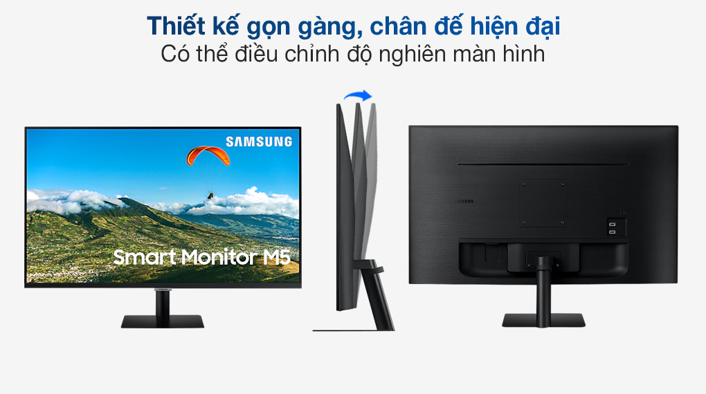 Màn hình Samsung Smart Monitor M5 32 inch Full HD (LS32AM500NEXXV) - Chính  hãng, giá rẻ