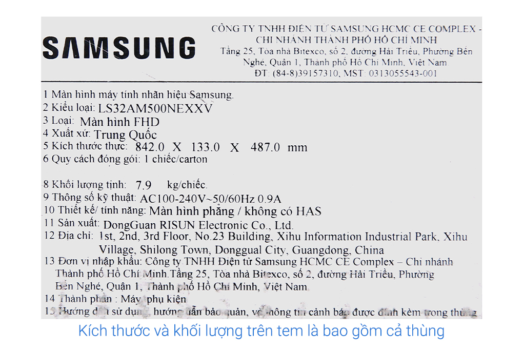 Màn hình thông minh Samsung Smart Monitor M5 32 inch Full HD - Remote (LS32AM500NEXXV) Màu Đen
