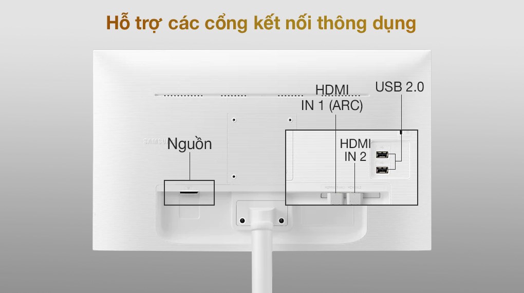Màn hình thông minh Samsung Smart Monitor M5 27 inch Full HD - Remote (LS27AM501NEXXV)