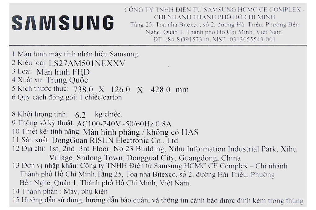 Màn hình LCD Samsung Smart Monitor M5 27 inch Full HD - Remote (LS27AM501NEXXV) giá rẻ