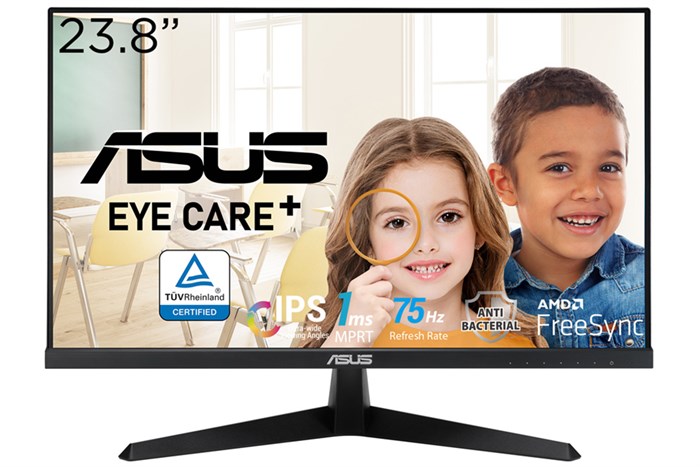 Màn hình Asus VY249HE 23.8 inch Full HD/IPS/75Hz/1ms Màu Đen