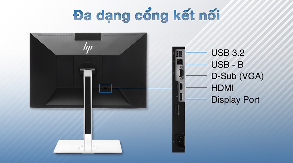 Màn hình HP EliteDisplay E24mv G4 169L0AA 23.8 inch FHD/60Hz/5ms/HDMI/DisplayPort/USB
