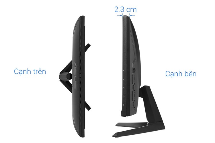 Màn hình Gaming Asus TUF VG249Q1A 23.8 inch FHD/IPS/165Hz/1ms/FreeSync/HDMI/DisplayPort Màu Đen