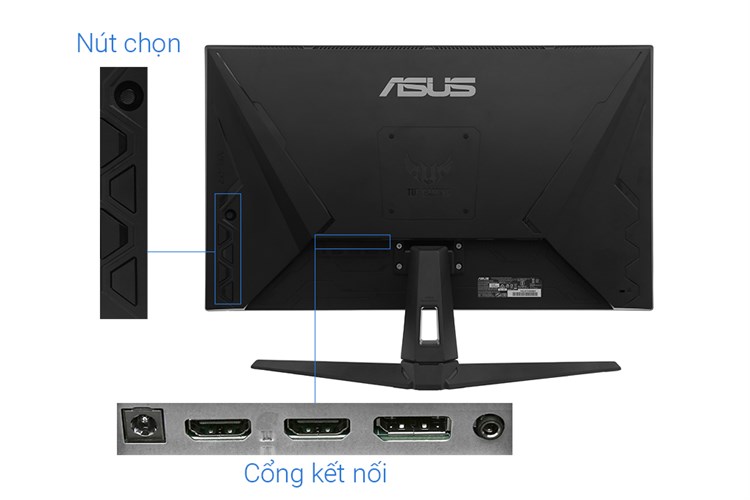 Màn hình Asus TUF Gaming VG279Q1A 27 inch FHD/IPS/165Hz/1ms/FreeSync/DisplayPort Màu Đen
