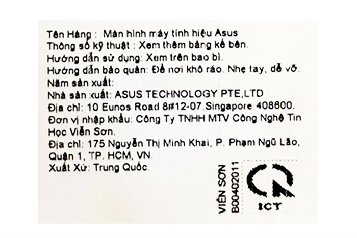 Màn hình Asus TUF Gaming VG279Q1A 27 inch FHD/IPS/165Hz/1ms/FreeSync/DisplayPort Màu Đen