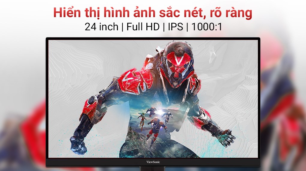 Màn hình ViewSonic Gaming XG2405-2 24 inch FHD/144Hz/1ms/FreeSync/HDMI