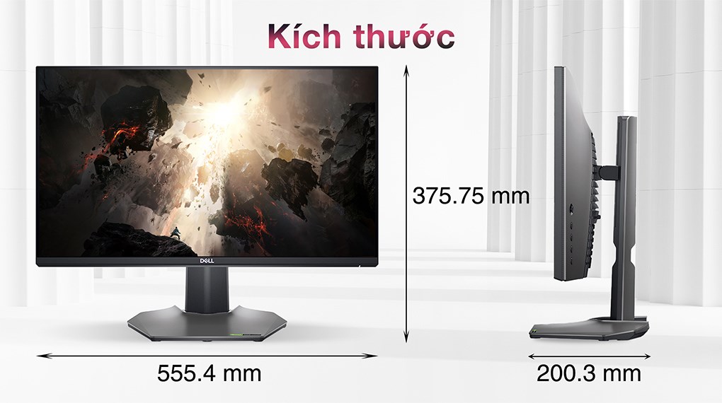 Màn hình Dell Gaming S2522HG 24.5 inch FHD/Fast IPS/240Hz/1ms/HDMI/DisplayPort