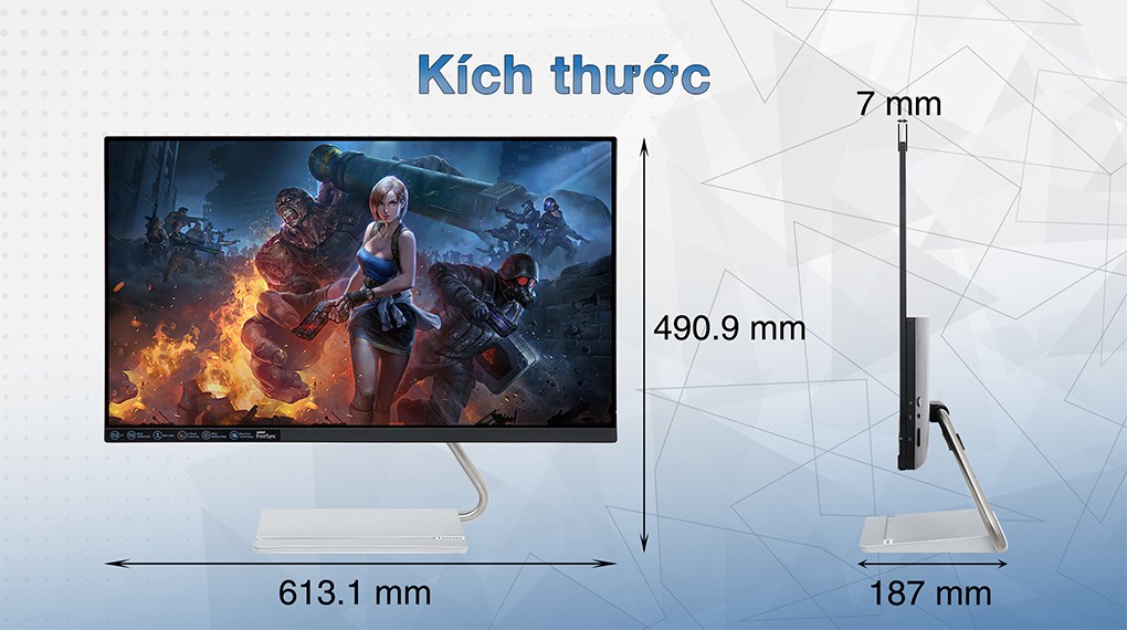 Màn hình Lenovo Q27q-20 66EFGAC3VN 27 inch 2K/75Hz/4ms-6ms