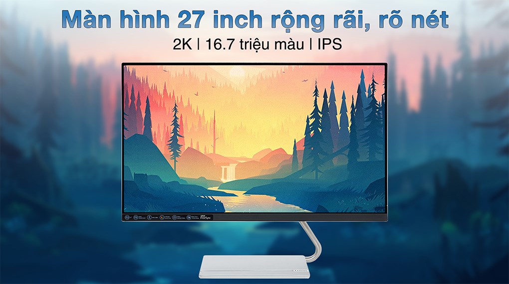 Màn hình Lenovo Q27q-20 66EFGAC3VN 27 inch 2K/75Hz/4ms-6ms