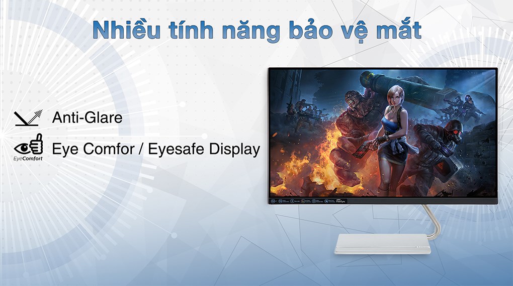 Màn hình Lenovo Q27q-20 66EFGAC3VN 27 inch 2K/75Hz/4ms-6ms