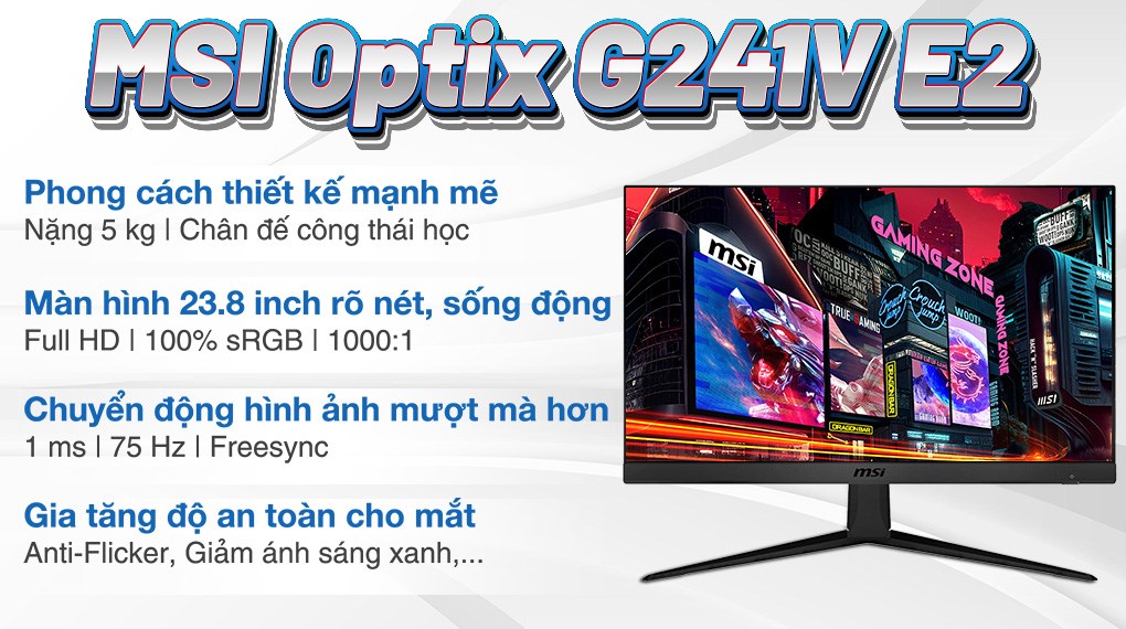 monitor msi 23 8 optix g241v e2