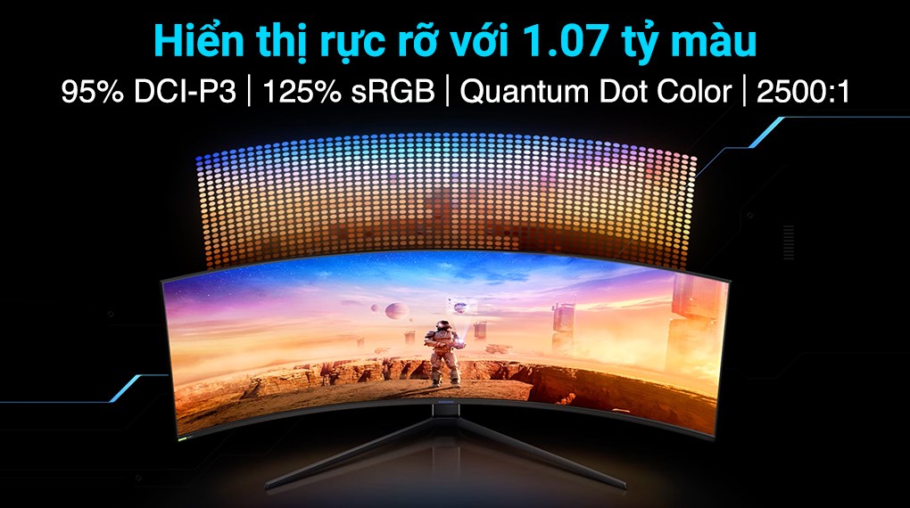 Màn hình Samsung Gaming Odyssey G9 LC49G95TSSEXXV 49 inch 4K/240Hz/5ms