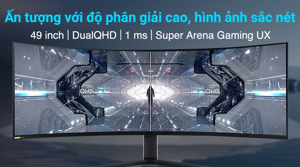 Màn hình Samsung Gaming Odyssey G9 LC49G95TSSEXXV 49 inch 4K/240Hz/5ms