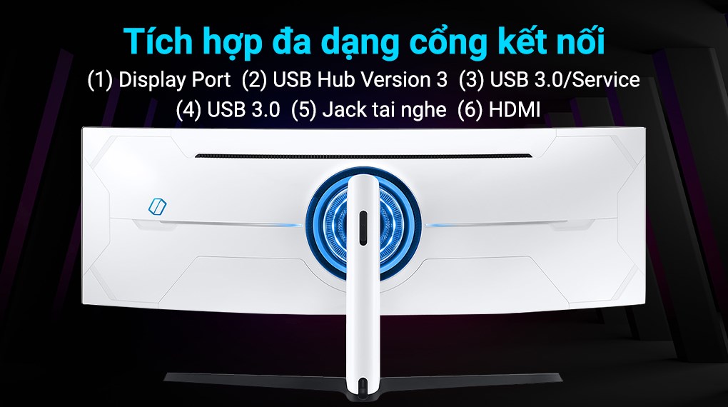 Màn hình Samsung Gaming Odyssey G9 LC49G95TSSEXXV 49 inch 4K/240Hz/5ms