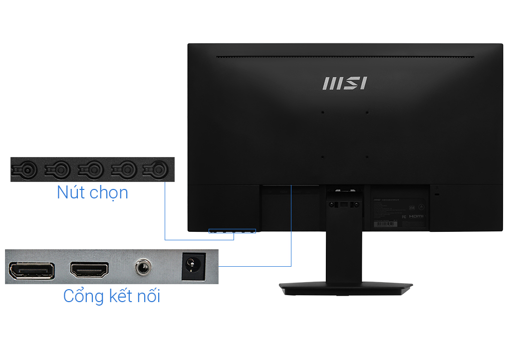 Màn hình MSI Pro MP243 23.8 inch FHD/IPS/75Hz/5ms/HDMI Màu Đen