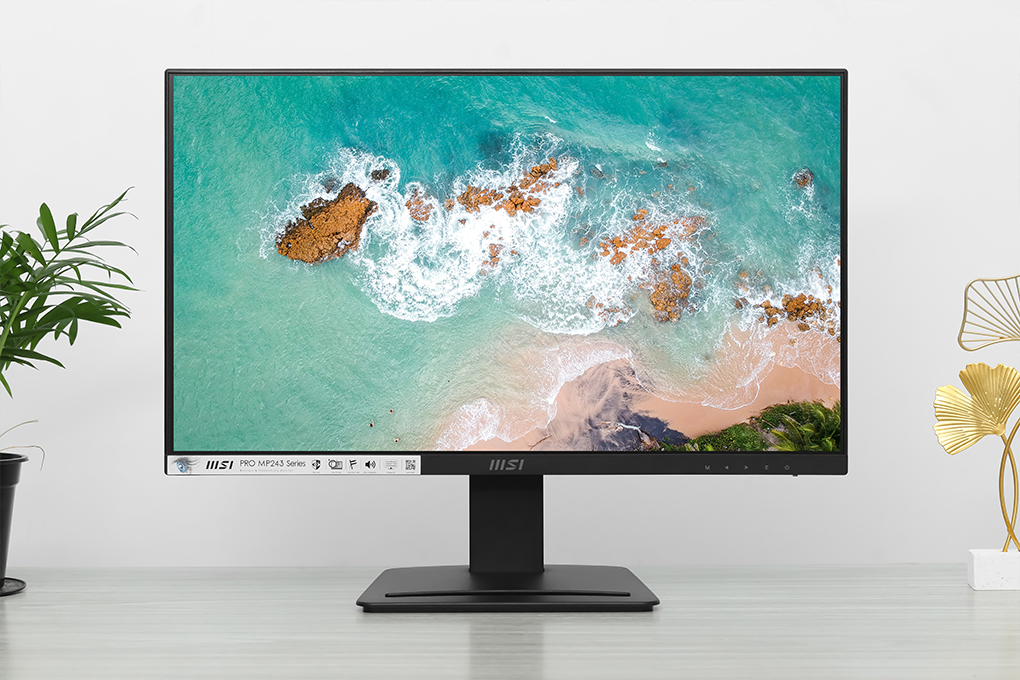 Màn hình MSI Pro MP243 23.8 inch FHD/IPS/75Hz/5ms/HDMI Màu Đen