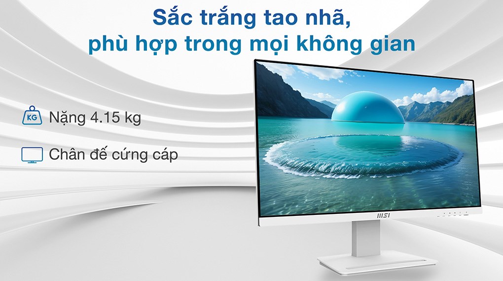 Màn hình MSI Pro MP243W 23.8 inch FHD/IPS/75Hz/5ms/FreeSync/HDMI
