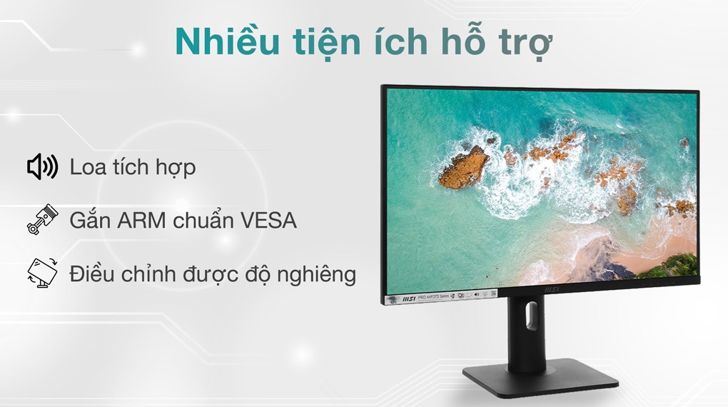 Màn hình MSI Pro MP273P 27 inch FHD/IPS/75Hz/5ms/FreeSync/HDMI
