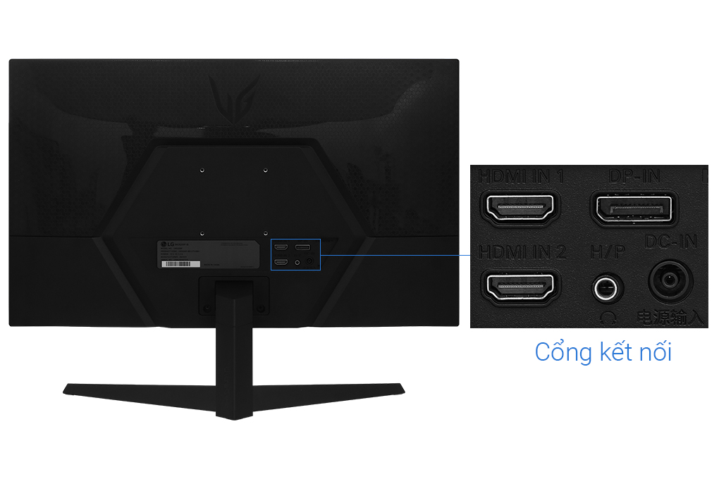 Màn hình LG Gaming UltraGear 24GQ50F-B.ATVQ 23.8 inch FHD/VA/165Hz/1ms/FreeSync/DisplayPort Màu Đen