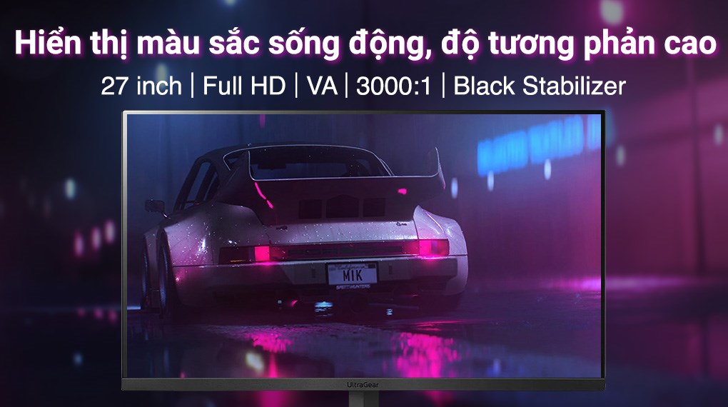 Màn hình LG Gaming UltraGear 27GQ50F-B.ATV 27 inch FHD/VA/165Hz/1ms/FreeSync/DisplayPort