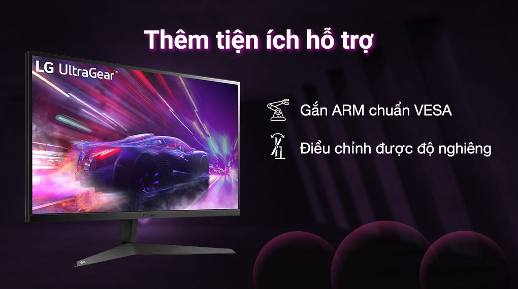 Màn hình LG Gaming UltraGear 27GQ50F-B.ATV 27 inch FHD/VA/165Hz/1ms/FreeSync/DisplayPort